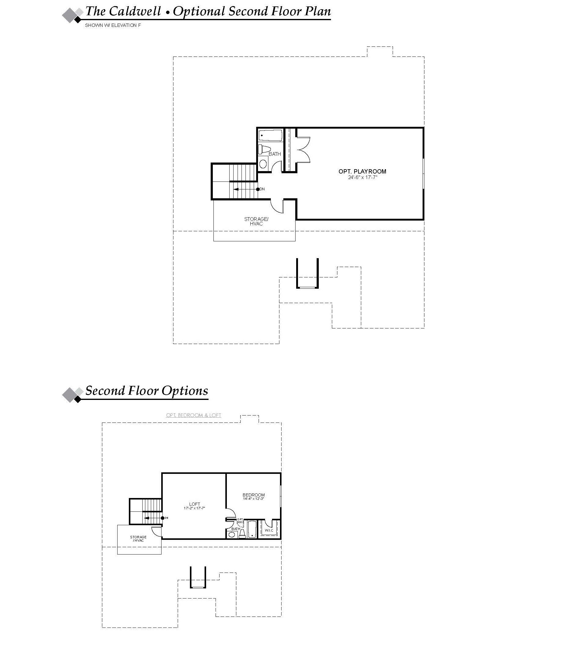 Caldwell Floor Plan Wrenn Creek Eastwood Homes